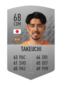 Ryo Takeuchi Common 68 OVR
