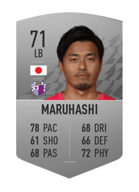 Yusuke Maruhashi Common 71 OVR