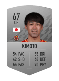 Yasuki Kimoto Common 67 OVR