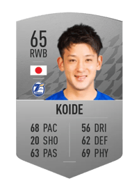 Yuta Koide Common 65 OVR