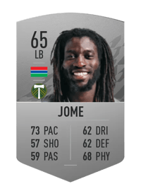 Ismaila Jome Common 65 OVR