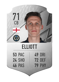 Jack Elliott Rare 71 OVR