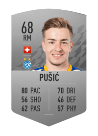 Petar Pušić Common 68 OVR