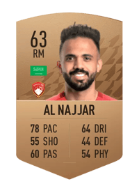 Ammar Al Najjar Common 63 OVR