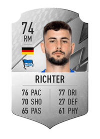 Marco Richter Rare 74 OVR