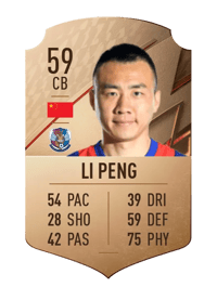 Li Peng Rare 59 OVR