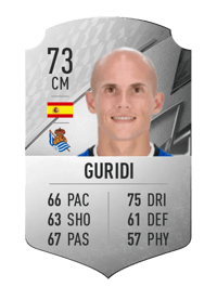 Guridi Rare 73 OVR