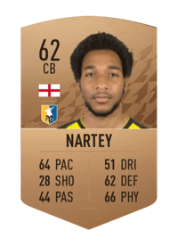 Richard Nartey Common 62 OVR