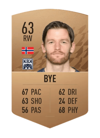 Bendik Bye Common 63 OVR