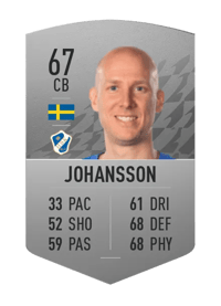 Andreas Johansson Common 67 OVR