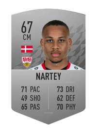 Nikolas Nartey Common 67 OVR