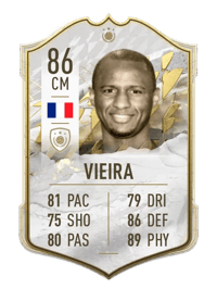Patrick Vieira Icon 86 OVR