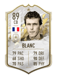 Laurent Blanc Icon 89 OVR