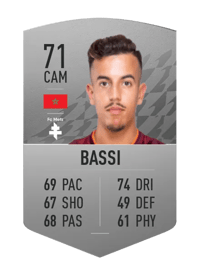 Amine Bassi Common 71 OVR