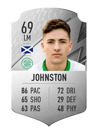 Michael Johnston Rare 69 OVR