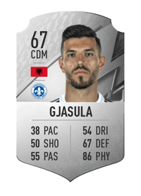 Klaus Gjasula Rare 67 OVR