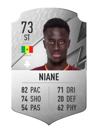 Ibrahima Niane Rare 73 OVR