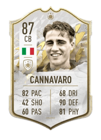 Fabio Cannavaro Icon 87 OVR