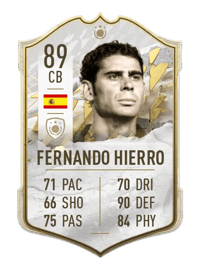 Fernando Hierro Icon 89 OVR