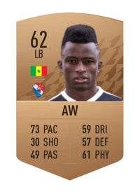 Souleymane Aw Common 62 OVR