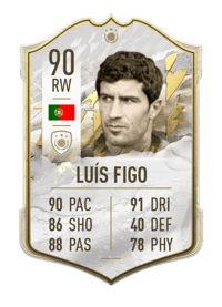 Luís Figo Icon 90 OVR