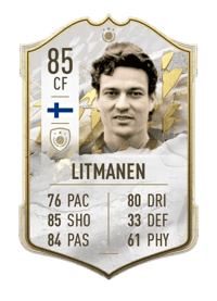 Jari Litmanen Icon 85 OVR