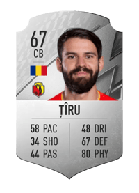 Bogdan Țîru Rare 67 OVR