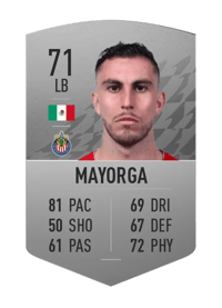 Alejandro Mayorga Common 71 OVR