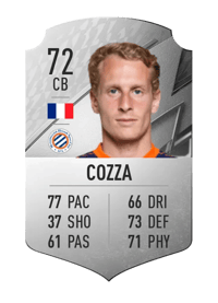 Nicolas Cozza Rare 72 OVR