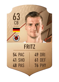 Moritz Fritz Rare 63 OVR