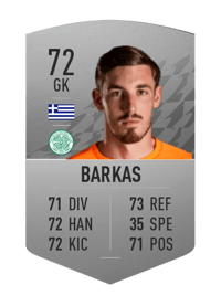Vasilios Barkas Common 72 OVR