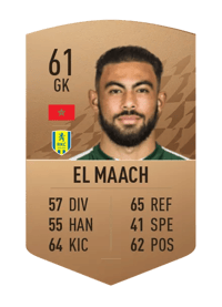 Issam El Maach Common 61 OVR