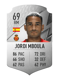 Jordi Mboula Rare 69 OVR