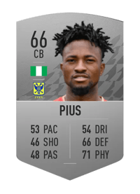 Júnior Pius Common 66 OVR