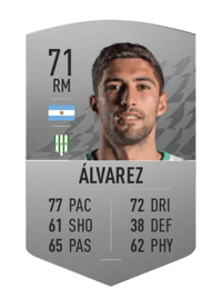 Juan Álvarez Common 71 OVR