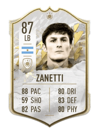 Javier Zanetti Icon 87 OVR