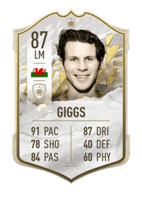 Ryan Giggs Icon 87 OVR