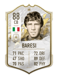 Franco Baresi Icon 88 OVR