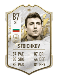 Hristo Stoichkov Icon 87 OVR