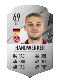 Tim Handwerker Rare 69 OVR