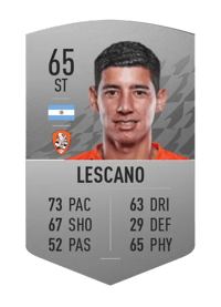 Juan Eduardo Lescano Common 65 OVR