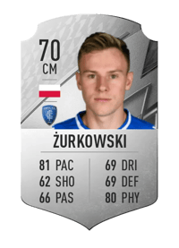 Szymon Żurkowski Rare 70 OVR