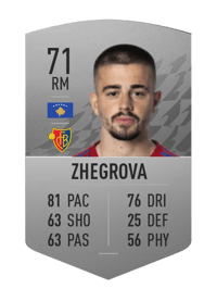 Edon Zhegrova Common 71 OVR