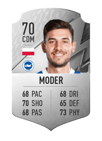Jakub Moder Rare 70 OVR