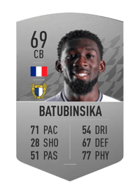 Dylan Batubinsika Common 69 OVR