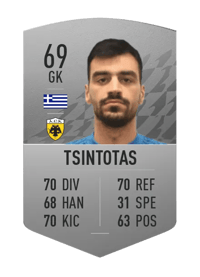 Panagiotis Tsintotas Common 69 OVR