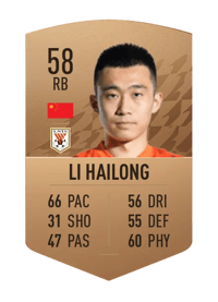 Li Hailong Common 58 OVR
