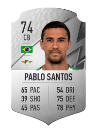 Pablo Santos Rare 74 OVR