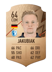 Sebastian Jakubiak Rare 64 OVR