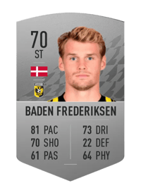Nikolai Baden Frederiksen Common 70 OVR